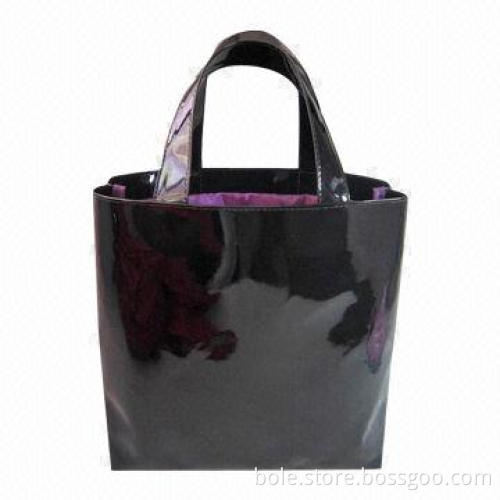 Canvas Shopping Bag, Measures 32 x 13 x 44cm, Customized Designs and Logos are Accepted